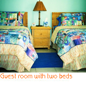 Guestroom with 2 beds